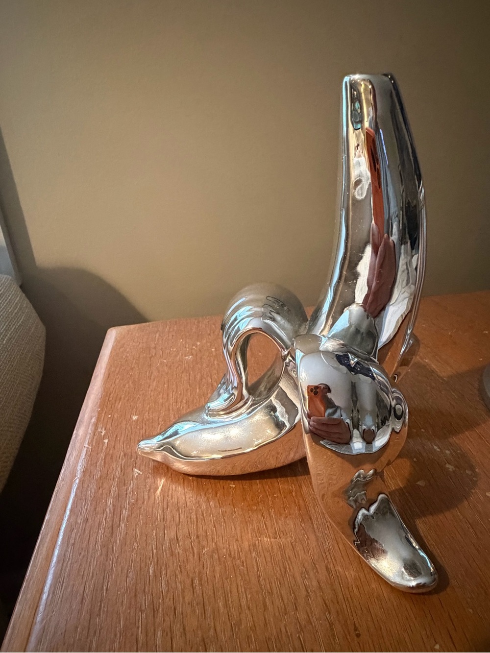 Jonathan Adler Chrome Banana Vase - Picture 4 of 4
